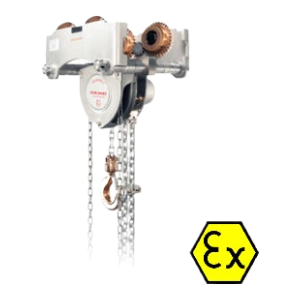 EX Pushtrolley chainhoist