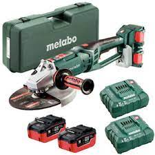 Battery angle grinder 230mm 18v