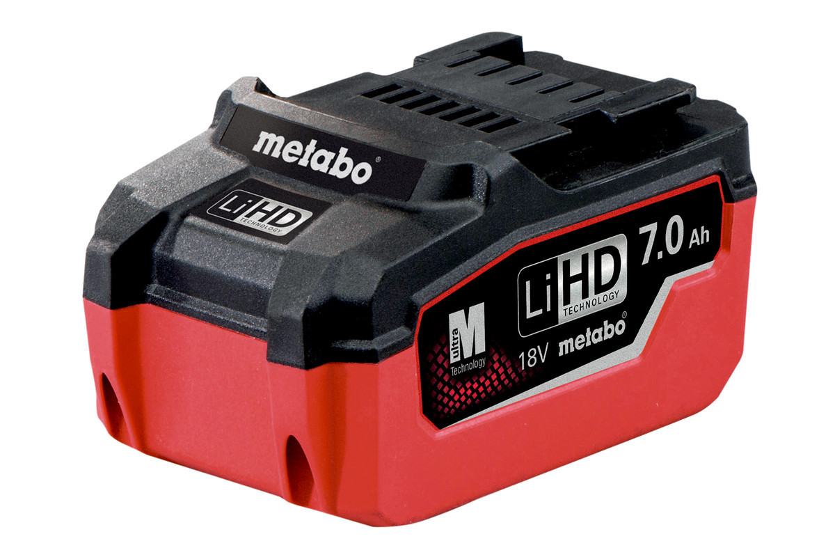 Metabo battery LI-HD 7.0 AH 18V