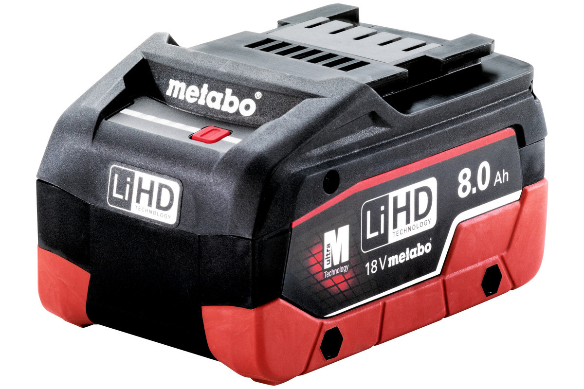 Metabo battery LI-HD 8.0 AH 18V