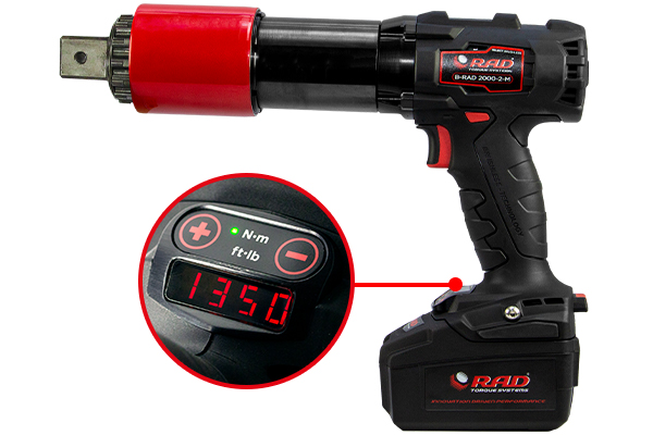RAD Battery Torque gun 3/4 1400NM