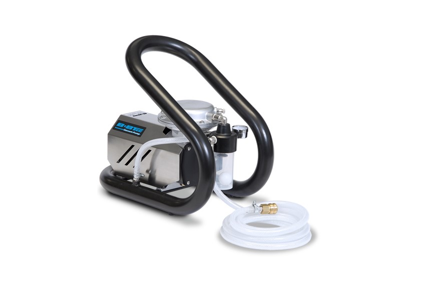 Vacuum pump diamond drill