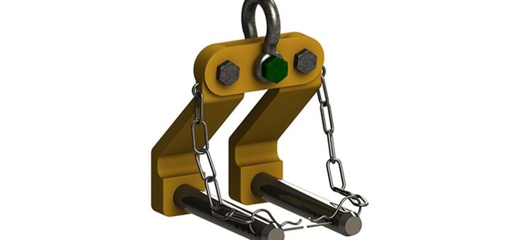 Flenshaak verticaal 1T Handyhook