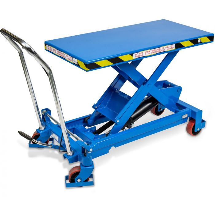 Lift platform WLL 350 kg, mobile with double scissors