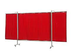 Tri-fold welding screen 3,75mtr