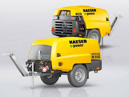 Mobile electric compressor 5 m3