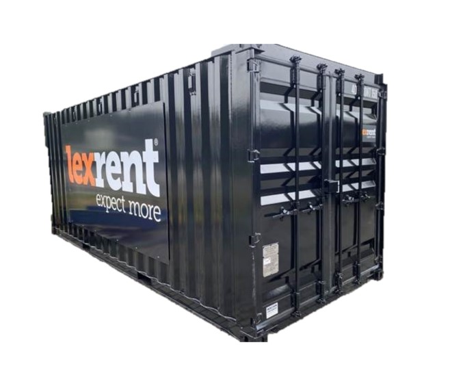 Container 20ft kaal