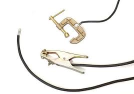 Earth clamp set for Hypertherm Plasma Unit
